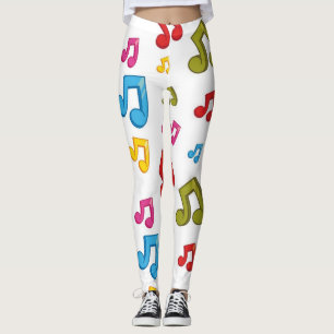 Leggings Motif musical