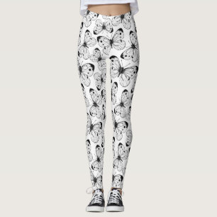 Leggings Motif papillon de choux