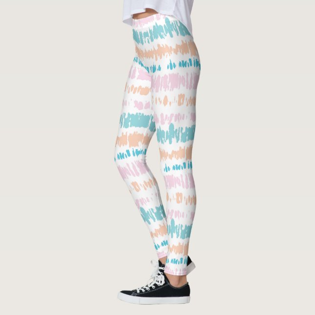 Leggings Motif Pastel Batik (Gauche)