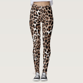 Leggings motif poster de animal