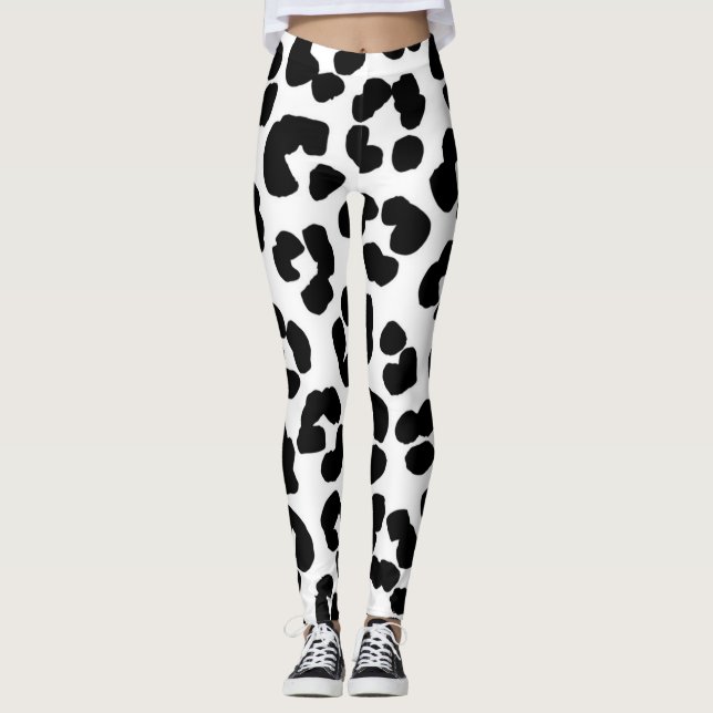 Leggings motif poster de animal (Devant)