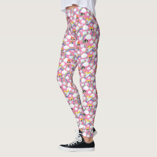 Leggings Motif Rainbow Powerpuff Girls et Donny