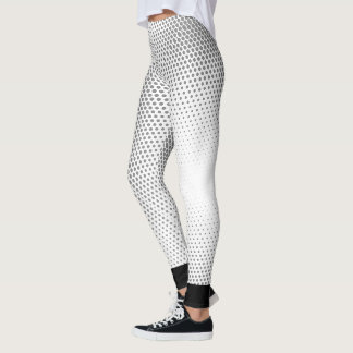Leggings Motif rayé à points