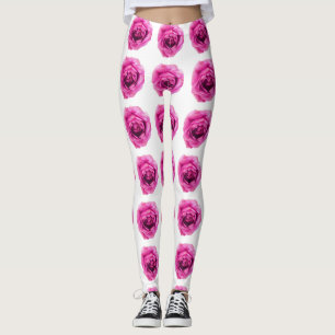Leggings Motif rose