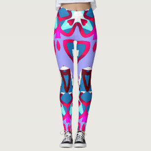 Leggings Motif sans couture multicolore "Ratti_Creative_Art