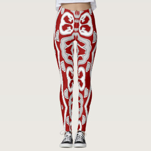 Leggings Motif sans couture multicolore "Ratti_Creative_Art