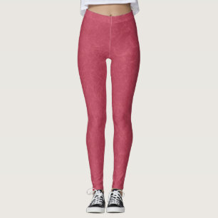 Leggings Motif tourbillonnant rose profond texturé