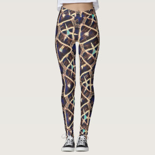 Leggings motif traditionnel