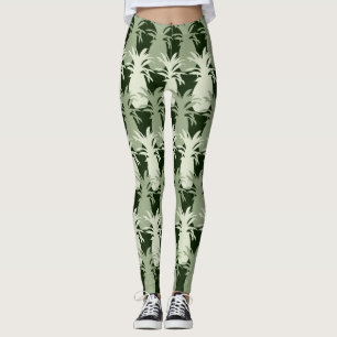 Leggings Motif TROPICAL DE L'APOLE 