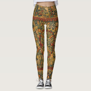 Leggings Motif Unicorne Floral