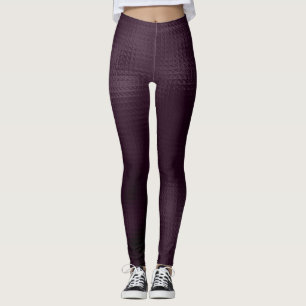 Leggings Motif Vin de Mûre