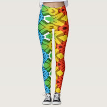 Motif zigzag multicolore "Ratti_Creative_Arts" L