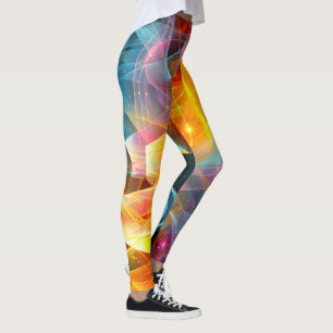 Leggings Motifs Abstraits