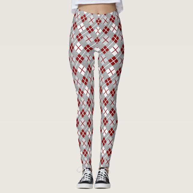 Leggings Motifs de Noël (Devant)