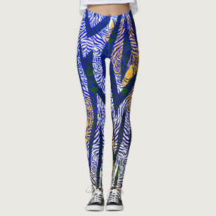 Leggings motifs de Sibérie