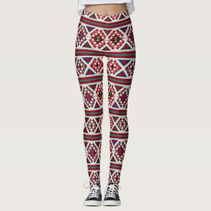 Leggings motifs de tapis arméniens - Design unique