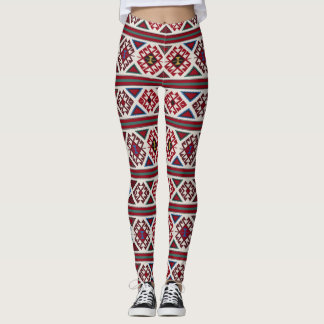 Leggings motifs de tapis arméniens - Design unique