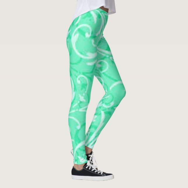 Leggings Motifs de verdure (Droite)