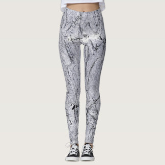 Leggings Motifs en pierre de granit