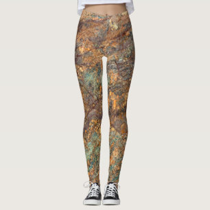 Leggings Motifs en pierre de granit