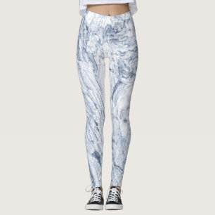 Leggings Motifs en pierre de marbre