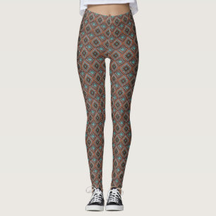 Leggings Motifs en tuiles espagnoles