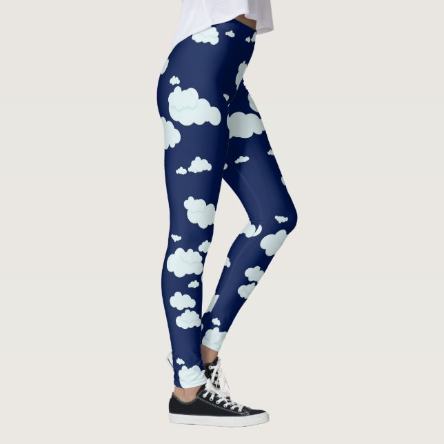 Leggings Motifs "Fluffy Nuds" (Droite)