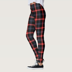 Leggings Motifs noirs/rouges/bleus