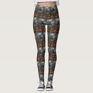 Leggings Moto berger belge Halloween effroi