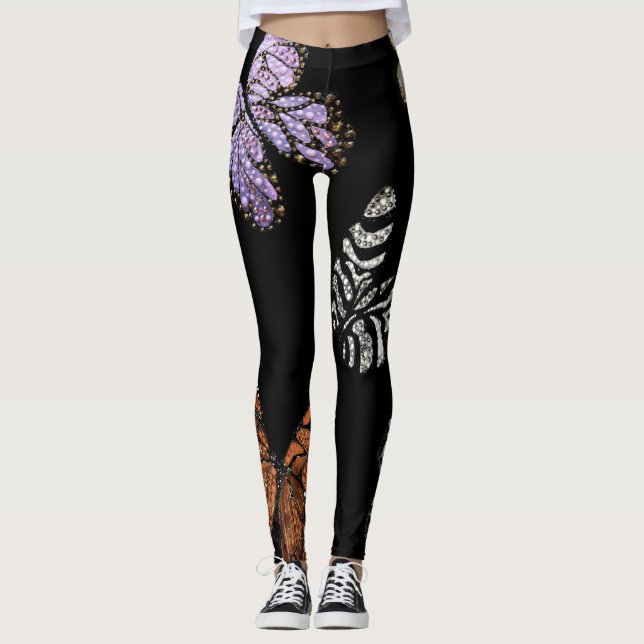 Leggings Mouche de piste (Devant)