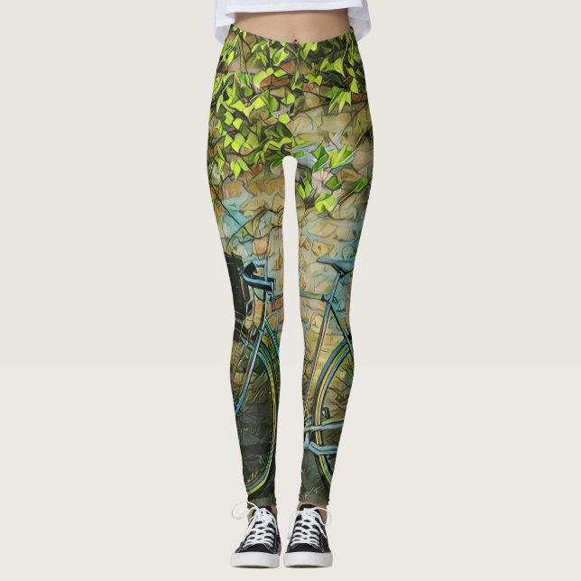 Leggings Mountain biking gift (Devant)