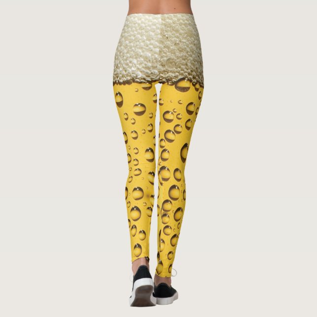 Leggings Mousse de bière et bulles - Amateur de bière (Dos)