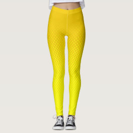 Leggings Moutarde demi-teinte et jaune