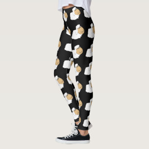 Leggings Mouton Design Vous Choisissez La Couleur Arrière -