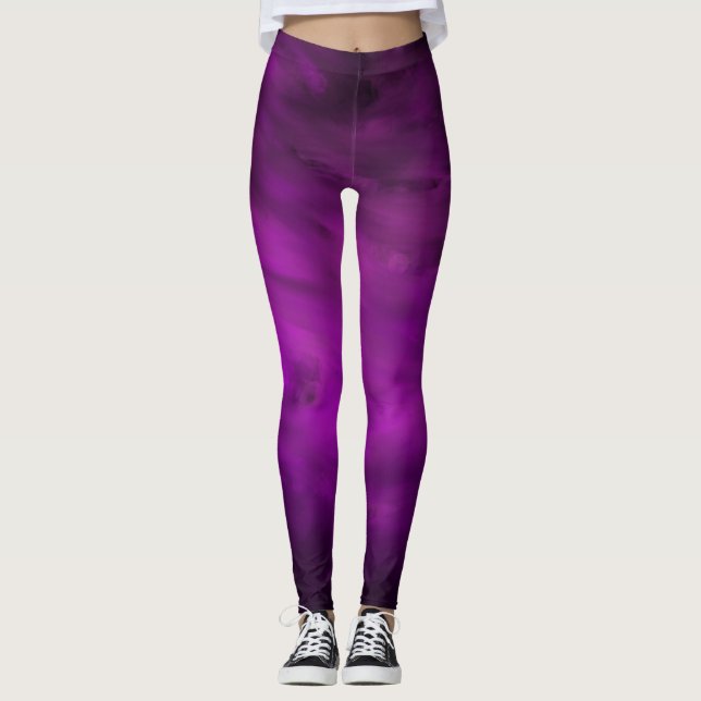 Leggings Mouvement de lavande - guêtres (Devant)
