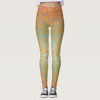Leggings Multicolor unique médiéval