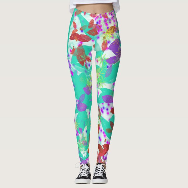 Leggings multicolores (Devant)