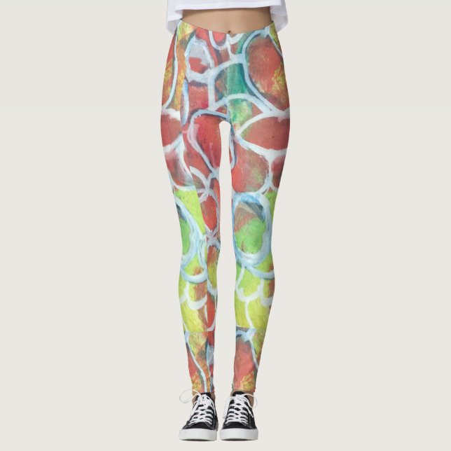 Leggings multicolores (Devant)