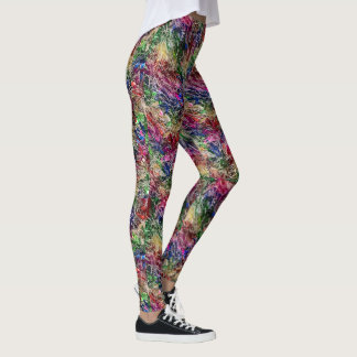 Leggings multicolores de la Garland de vacances