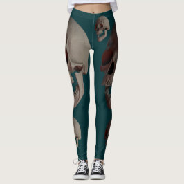 Leggings Multitude de crânes humains riants