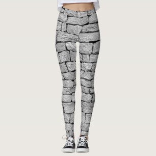 Leggings Mur en pierre grise, arrière - plan abstrait.