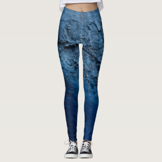 Leggings Mur peint en bleu