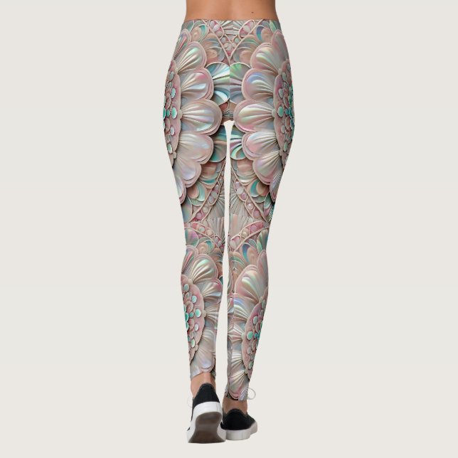Leggings ~ Muschel Muster ~ (Rückseite)