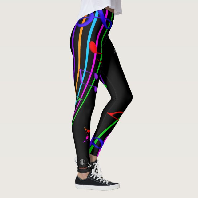 Leggings Musique dans notre école #2 (Droite)