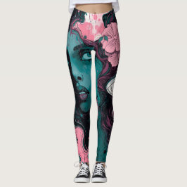 LEGGINGS MUSSA FLORAL