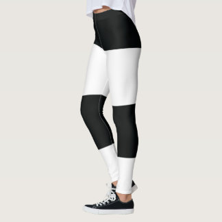 Leggings Mydeas | Bleu et blanc Extra Wide Stripes