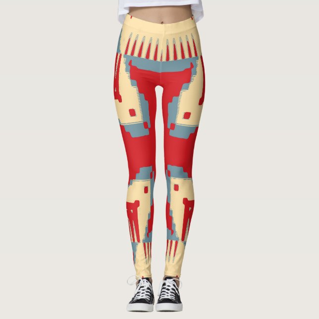 Leggings Nation politique (Devant)