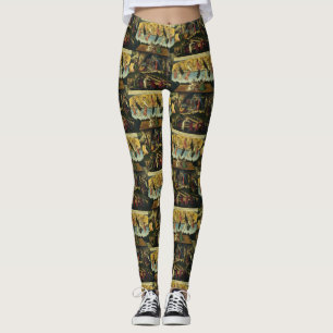 Leggings Nativité mystique par Sandro Botticelli