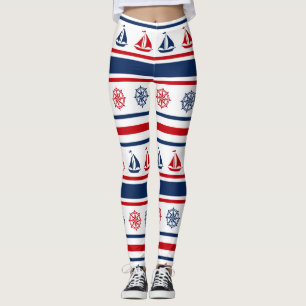 Leggings Nautical design