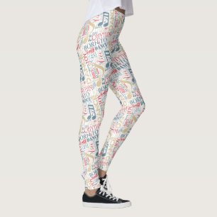 Leggings Né à Dance Blue ID277